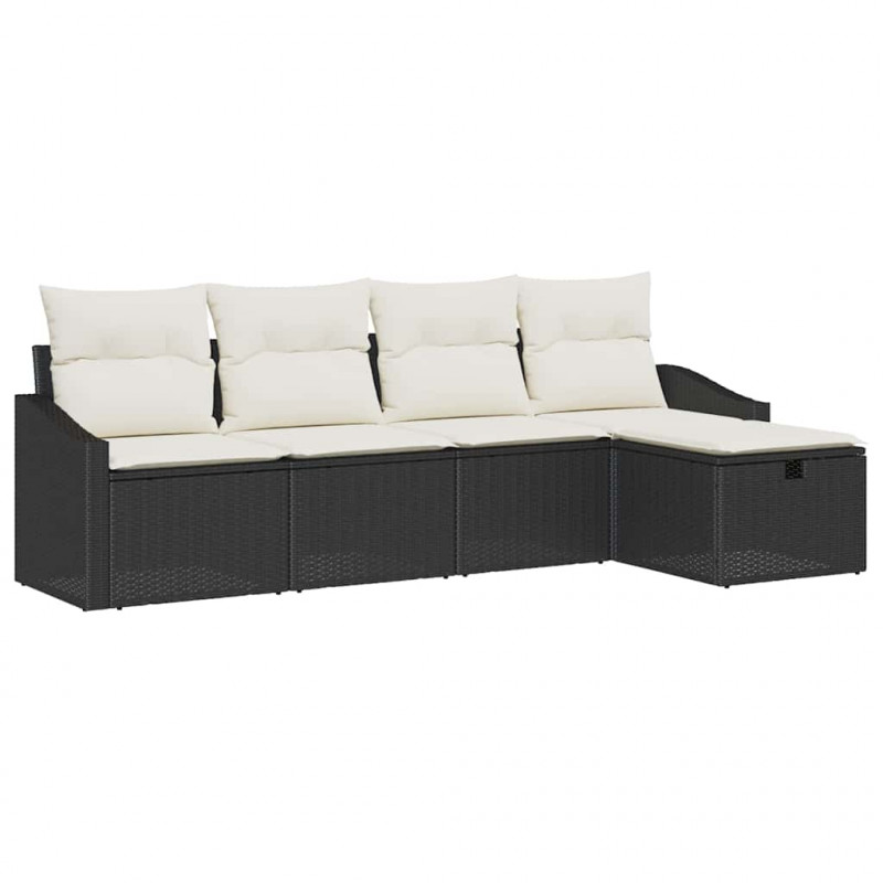 Zestaw Sof z poduszką 6 pcs polirattan