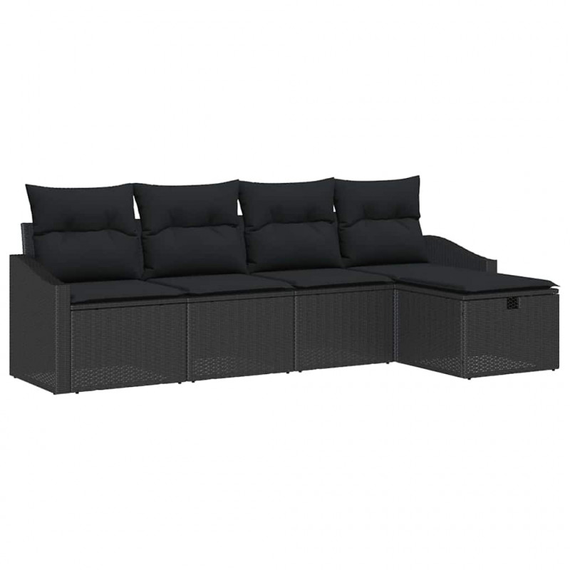Zestaw Sof z poduszką 6 pcs polirattan