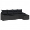 Zestaw Sof z poduszką 6 pcs polirattan