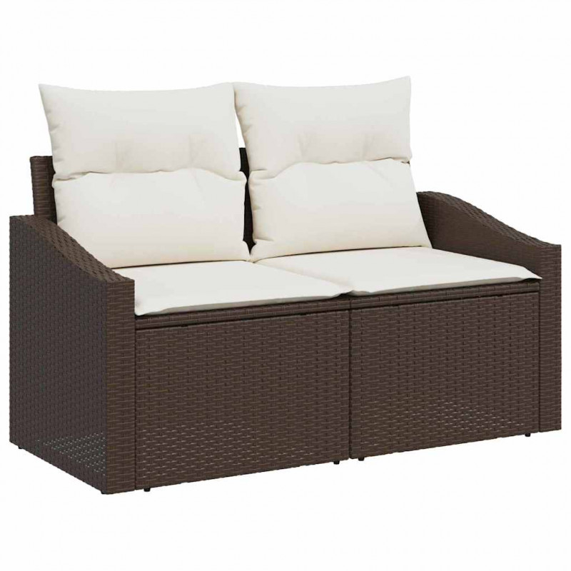 Zestaw Sof z poduszką 6 pcs polirattan