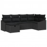 Zestaw Sof z poduszką 7 pcs polirattan