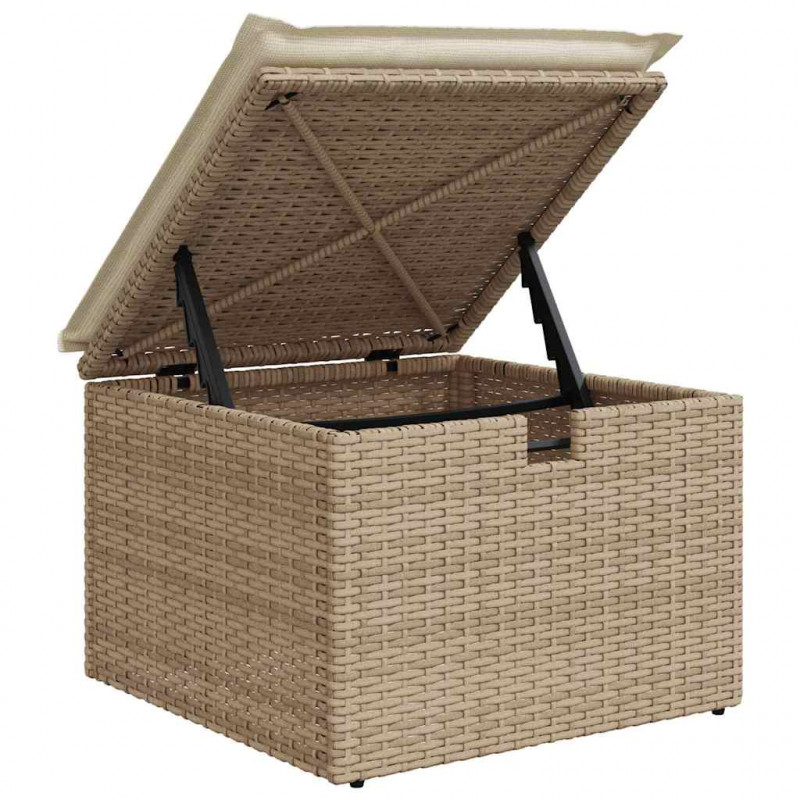 Zestaw Sof z poduszką 6 pcs polirattan