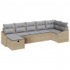 Zestaw Sof z poduszką 8 pcs polirattan