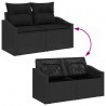 Zestaw Sof z poduszką 8 pcs polirattan