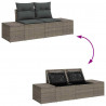 Zestaw Sof z poduszką 4 pcs polirattan