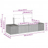 Zestaw Sof z poduszką 6 pcs polirattan