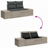 Zestaw Sof z poduszką 6 pcs polirattan