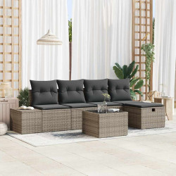 Zestaw Sof z poduszką 5 pcs polirattan