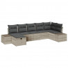 Zestaw Sof z poduszką 8 pcs polirattan