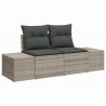 Zestaw Sof z poduszką 8 pcs polirattan