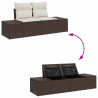 Zestaw Sof z poduszką 8 pcs polirattan