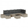 Zestaw Sof z poduszką 8 pcs polirattan