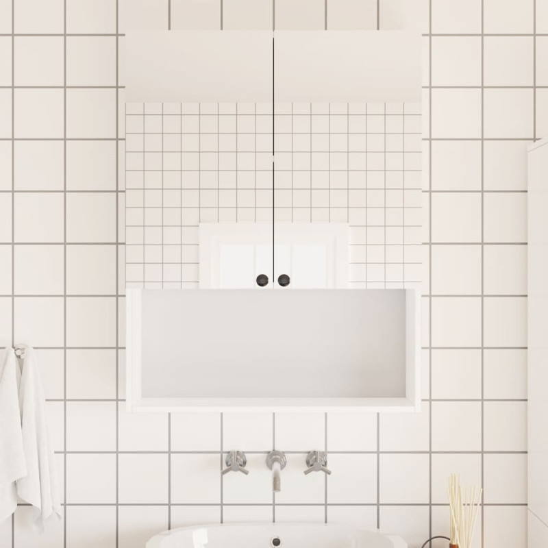 Folie lustrzane, 2 szt., samoprzylepne, 90x200 cm, PET