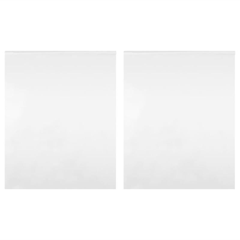 Folie lustrzane, 2 szt., samoprzylepne, 90x200 cm, PET