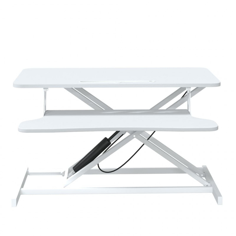 Regulowane biurko, 90x40x(13-50) cm, stal i płyta