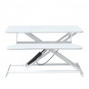 Regulowane biurko, 90x40x(13-50) cm, stal i płyta