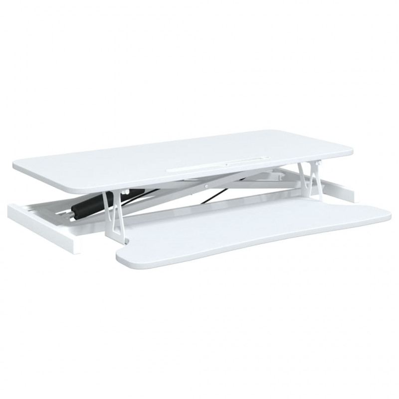 Regulowane biurko, 90x40x(13-50) cm, stal i płyta