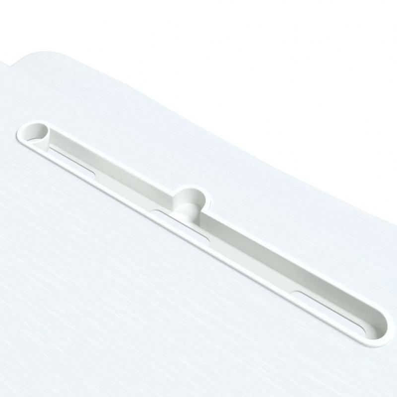 Regulowane biurko, 90x40x(13-50) cm, stal i płyta