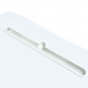 Regulowane biurko, 90x40x(13-50) cm, stal i płyta