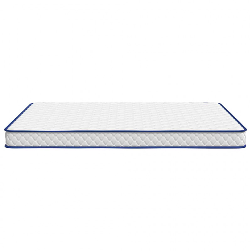 Materac Biały 200 x 180 x 17 cm Pianka PU