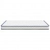Materac Biały 200 x 180 x 17 cm Pianka PU
