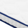 Materac Biały 200 x 180 x 17 cm Pianka PU