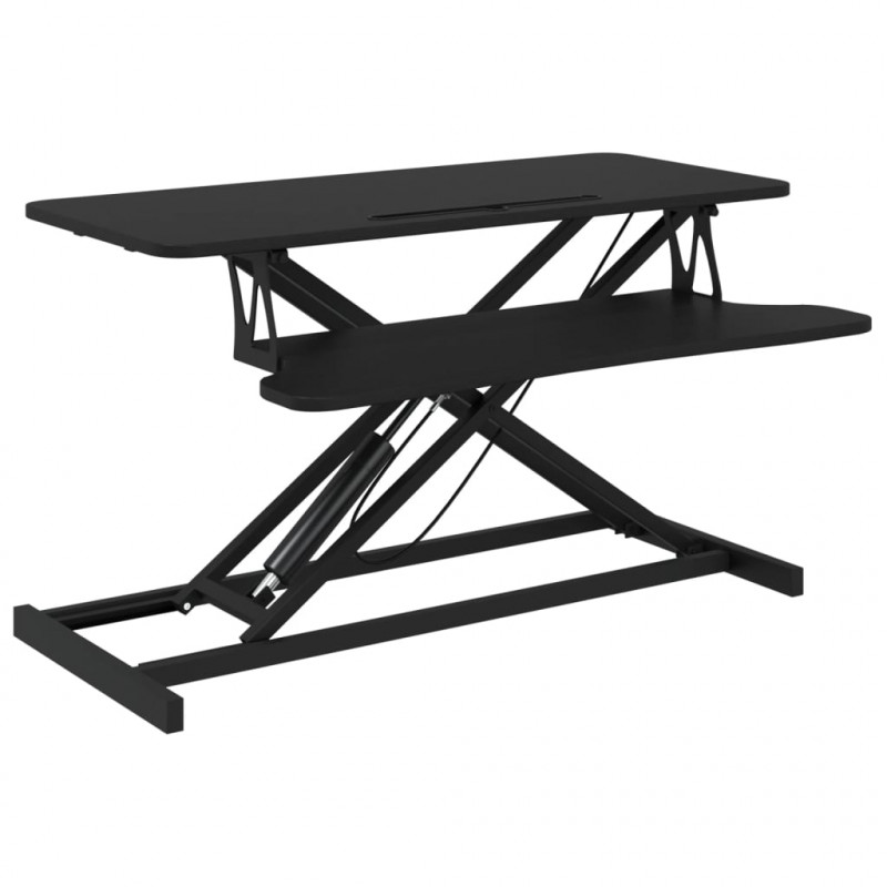 Regulowane biurko, 90x40x(13-50) cm, stal i płyta