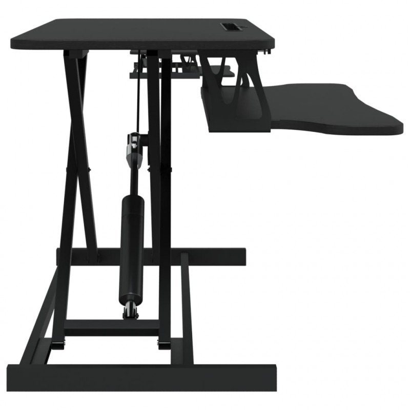 Regulowane biurko, 90x40x(13-50) cm, stal i płyta