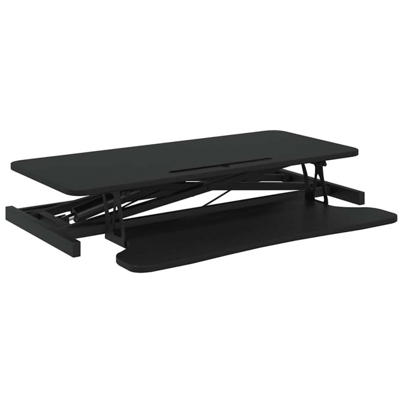 Regulowane biurko, 90x40x(13-50) cm, stal i płyta