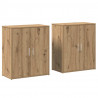 Bufet 2 pcs Dąb rzemieślniczy 60 x 31 x 70 cm