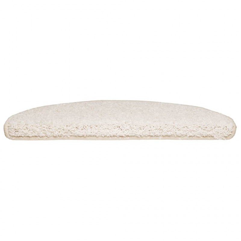 Maty na schody 30 szt. 65x21x4 cm Białe półokrągłe duże