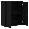 Bufet 2 pcs Czarny Dąb 60 x 31 x 70 cm Materiał drewnopochodny