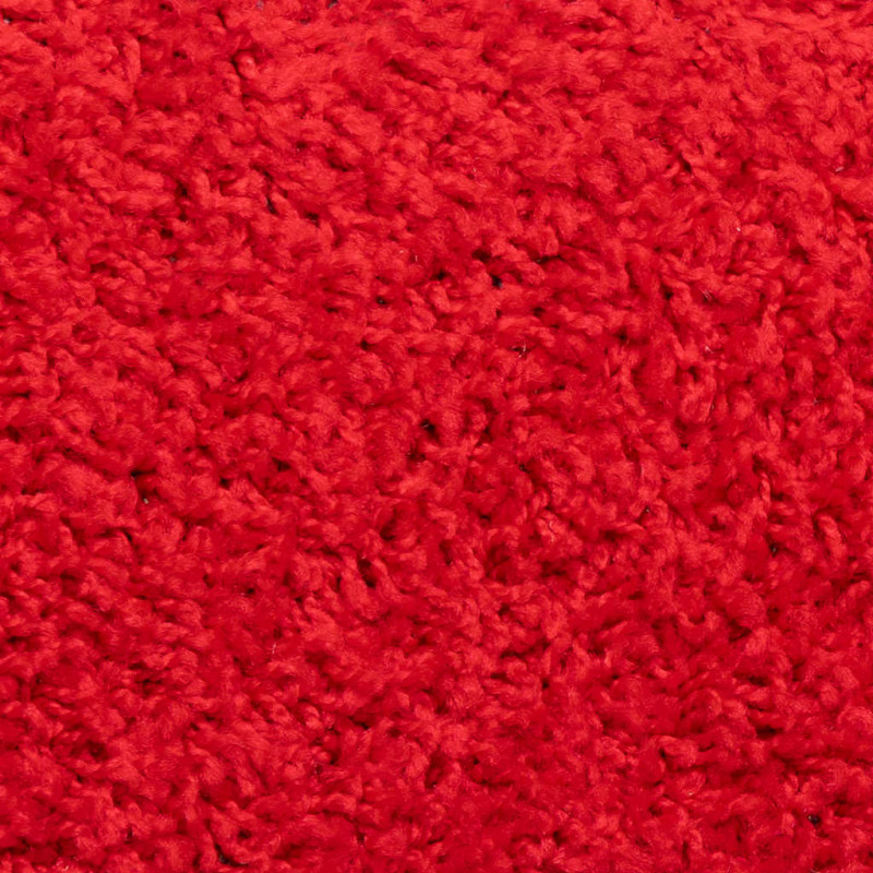 Maty na schody 30 szt. 65x21x4 cm Czerwone półokrągłe duże