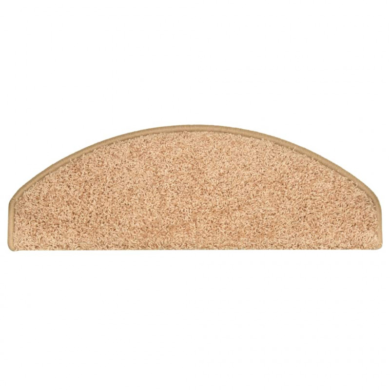 Maty na schody 30 szt. 65x21x4 cm, złote, półokrągłe, duże