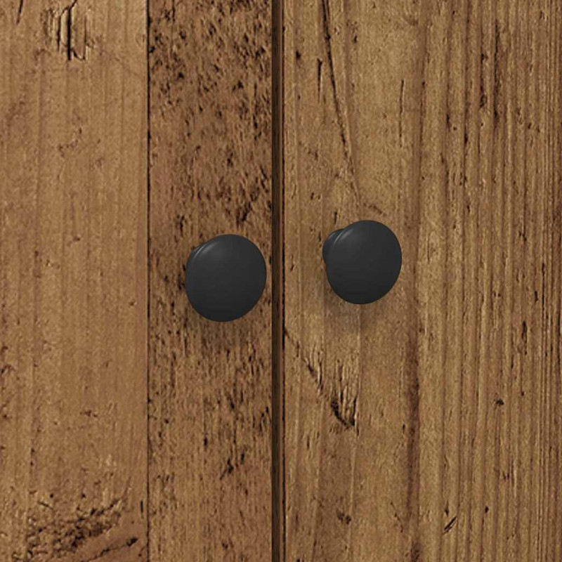 Kredens kuchenny z półką 2 pcs Stare drewno 60 x 50 x 180 cm