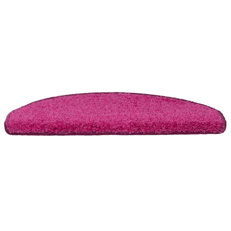 Maty na schody 30 szt. 65x21x4 cm różowe półokrągłe duże