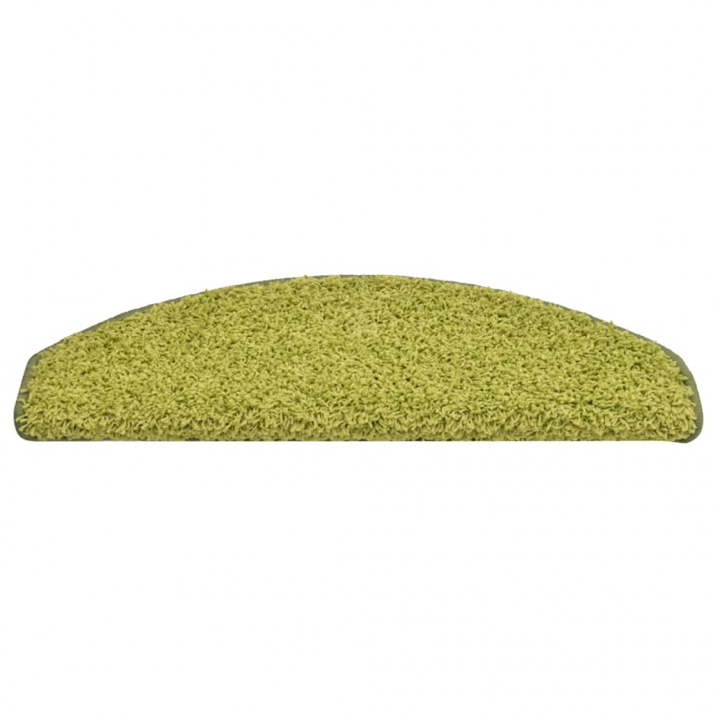 Maty na schody 30 szt. 65x21x4 cm Zielone półokrągłe duże