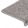 Maty na schody 30 szt. 65x21x4 cm Szare, prostokątne krawędzie
