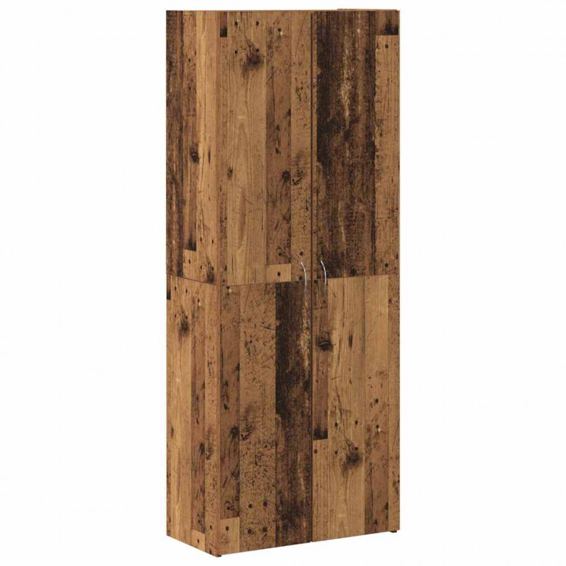 Biurowa szafka z półką Stare drewno 70 x 32 x 77.5 cm