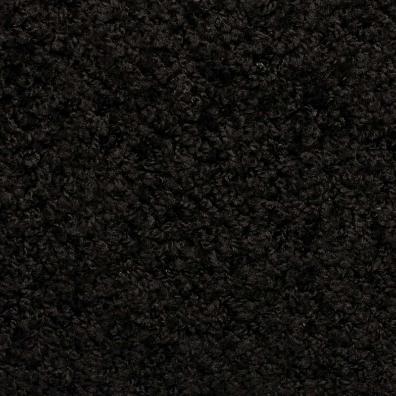 Maty na schody 30 szt. 65x21x4 cm, czarne, prostokątne krawędzie