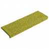 Maty na schody 30 szt. 65x21x4 cm Zielone prostokątne krawędzie