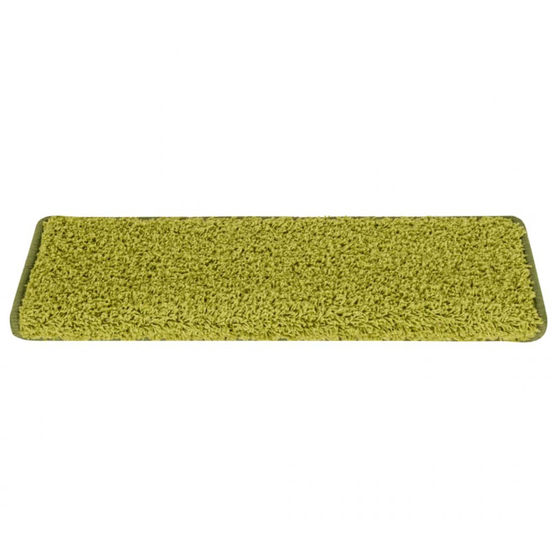 Maty na schody 30 szt. 65x21x4 cm Zielone prostokątne krawędzie