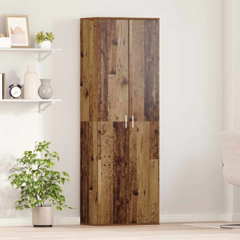 Highboard Stare drewno 60 x 35 x 180 cm Materiał drewnopochodny