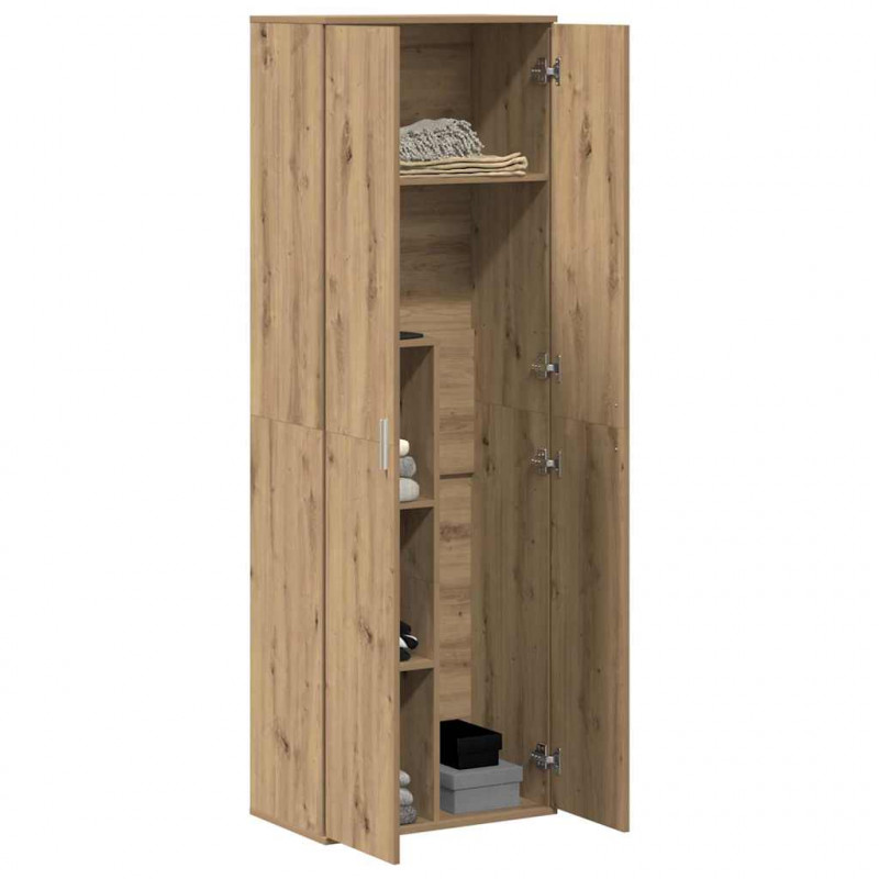Highboard dąb artisan 60 x 35 x 180 cm Materiał drewnopochodny