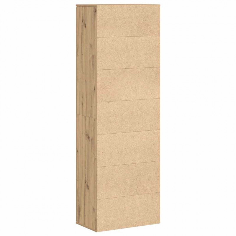 Highboard dąb artisan 60 x 35 x 180 cm Materiał drewnopochodny