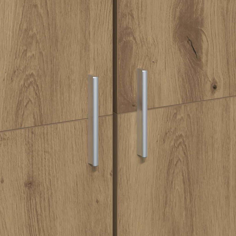 Highboard dąb artisan 60 x 35 x 180 cm Materiał drewnopochodny