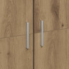 Highboard dąb artisan 60 x 35 x 180 cm Materiał drewnopochodny