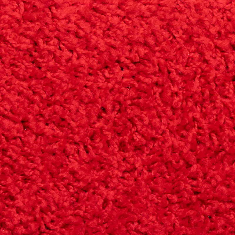 Maty na schody 20 szt. 56x17x3 cm Czerwone półokrągłe