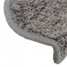 Maty na schody 20 szt. 65x21x4 cm Szare półokrągłe duże