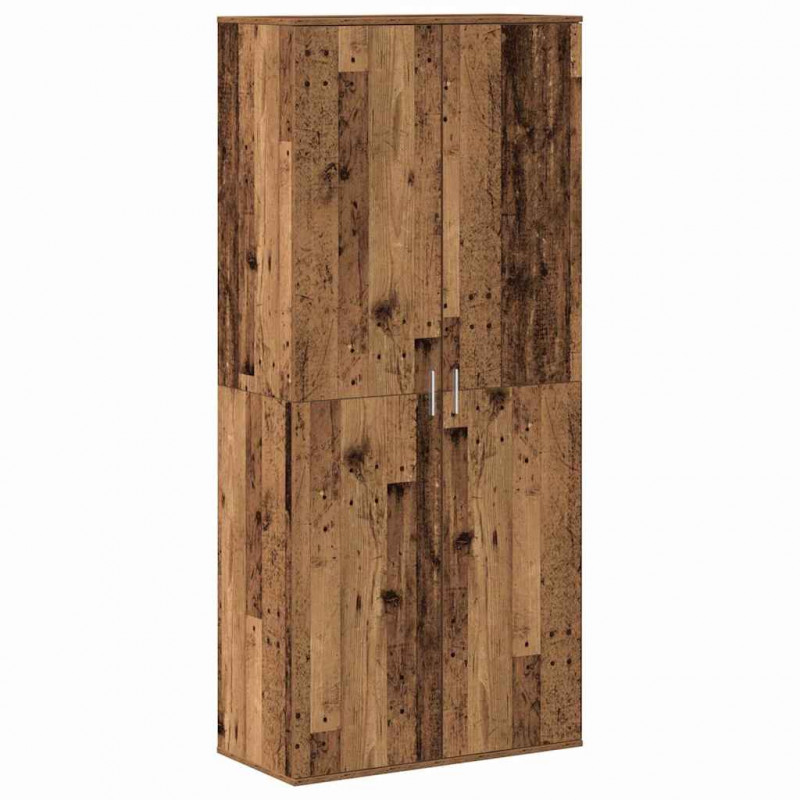 Bufet Stare drewno 80 x 39 x 178 cm Materiał drewnopochodny